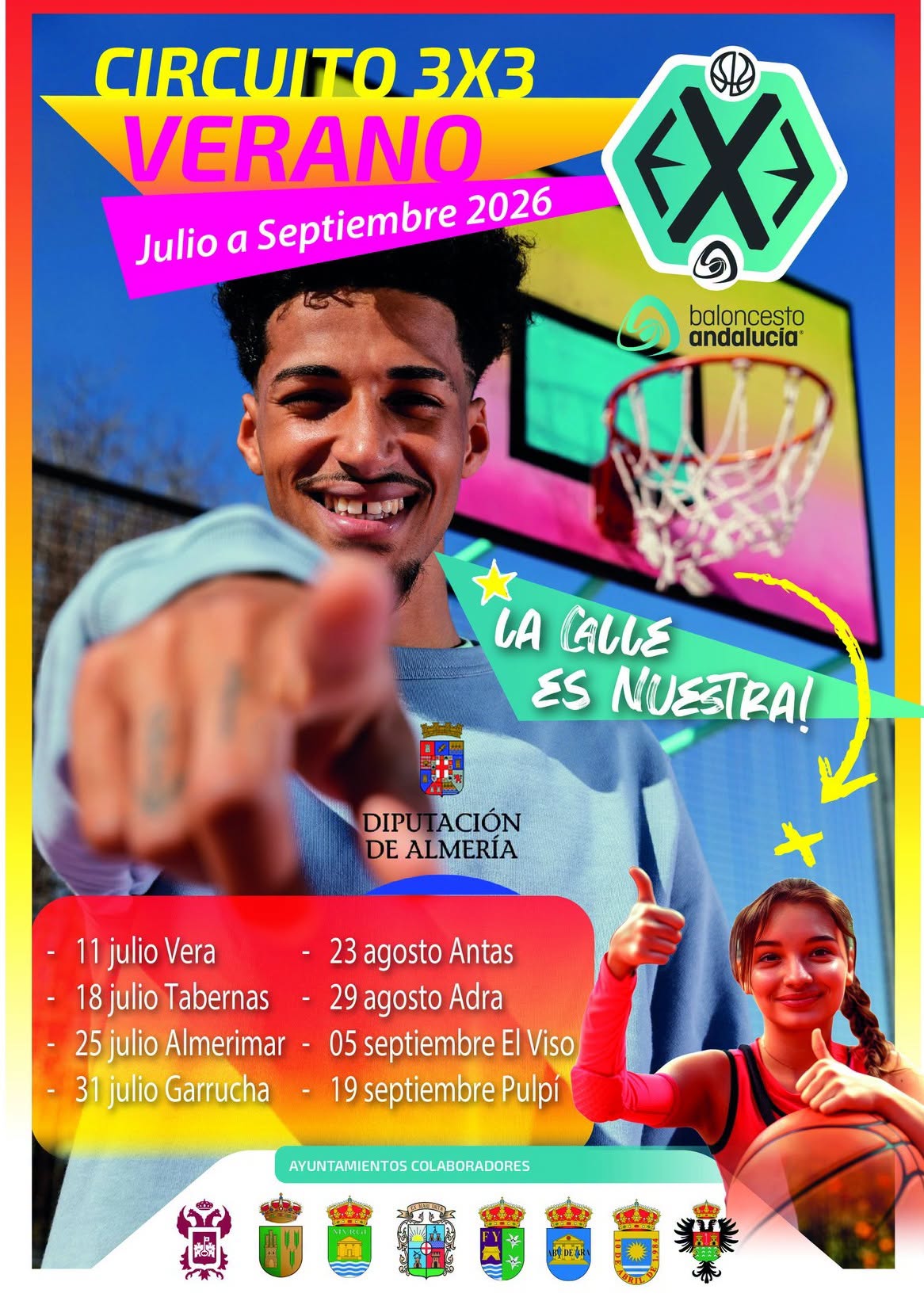 Circuito Baloncesto 3x3 Costa de Almería. Vera 11-07-26