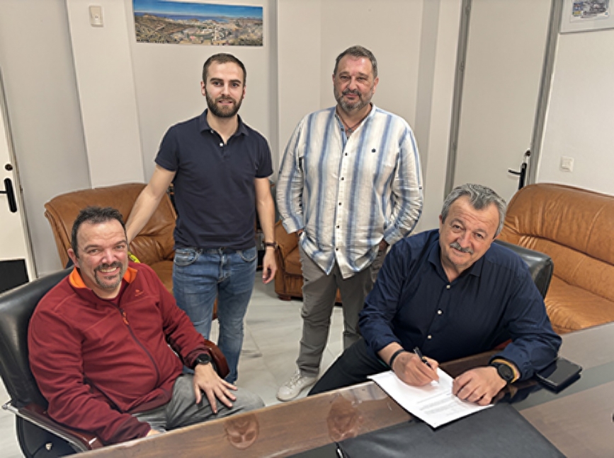 Firma Acta de Recepción actuaciones Geoda de Pulpí