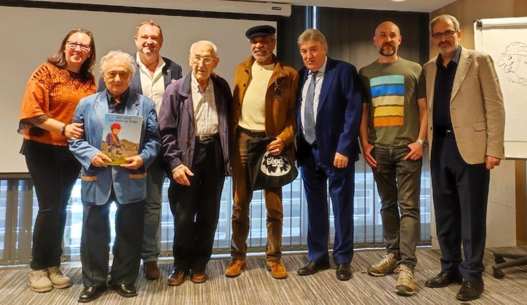Presentación del Cuento de la Geoda de Pulpí en Madrid