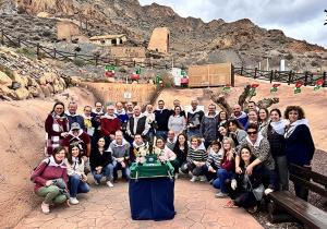 celebra Santa Bárbara y el reencuentro de los espeleólogos